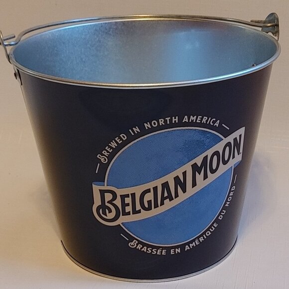 Belgian Moon Beer Bucket Brand New Metal - Picture 1 of 9